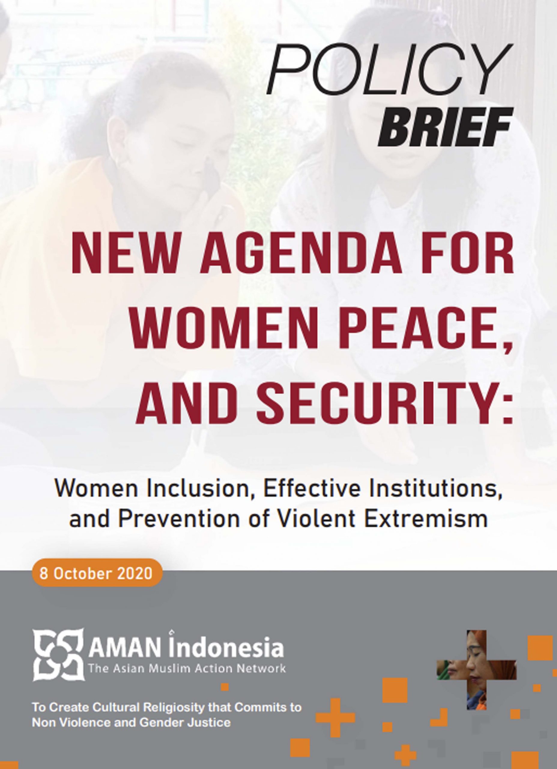 Policy Brief New Agenda for Women Peace, and Security Aman Indonesia